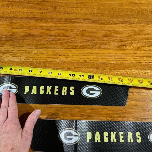 NFL Green Bay Packers door sill protectors set of 4 NWT - Picture 12 of 14